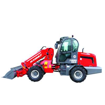 Mammut TL1800 small telescopic loader with pallet fork for sale in Germany