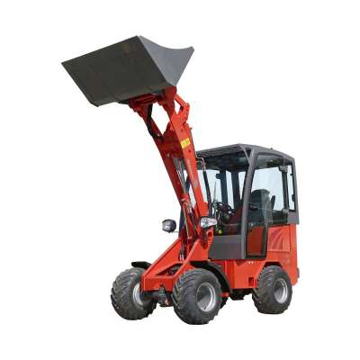 CE Approved 0.6 Ton China Mini Loader ZL06 0.3m3 Bucket Radlader For Sale