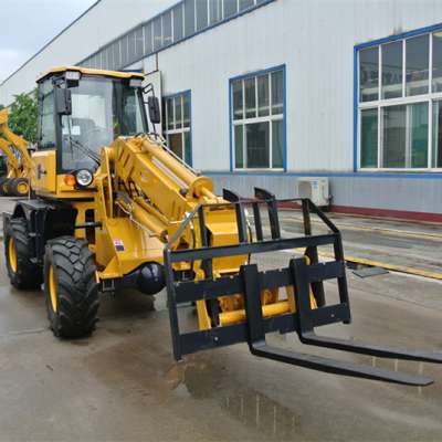 1600kg rated capacity telescopic pay loader with fork CE approved