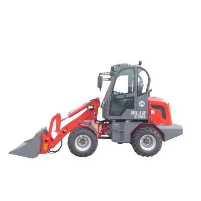 Mammut advanced hydraulic system efficient snow blade  serviceable rim stable drive axle 1.2t wheel loader