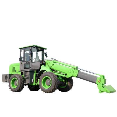 Telescopic wheel loader boom loader  with attachment made in china