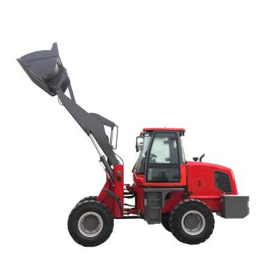 shandong 2000kg ce approval drivable cheap infornt mini machine loader paving hydraulic rams wheel loaders