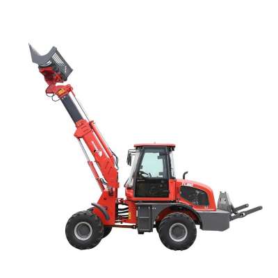 Small front end 1600kg Front Telescopic wheel loader Telehandler price